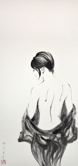 Transparent by Nishimoto, Yuki, Ink Painting