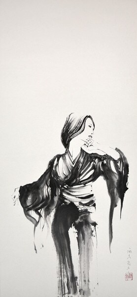 Iki by Nishimoto, Yuki, Ink Painting