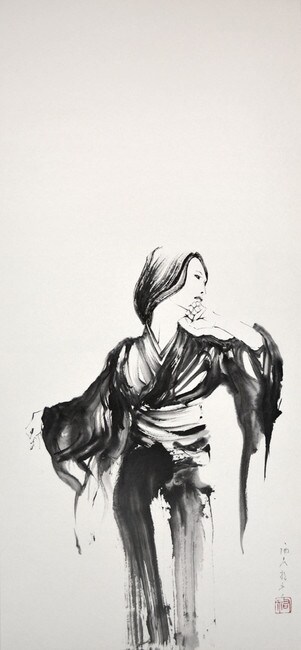 Iki by Nishimoto, Yuki, Ink Painting