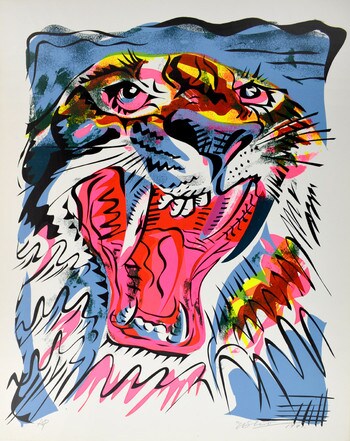 Roar by Shinohara, Ushio, Silkscreen