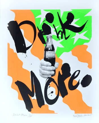 Drink More by Shinohara, Ushio, Silkscreen