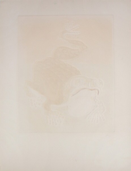 Green Frog by Oi, Motoi, Etching