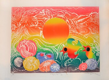 Happy Spring by Oi, Motoi, Etching