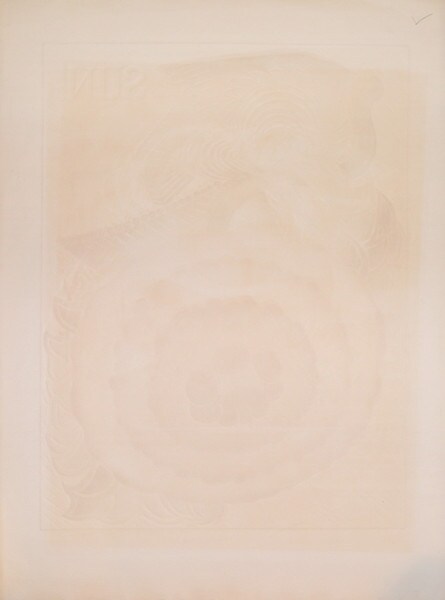 Bird & Red Flower #1 by Oi, Motoi, Etching