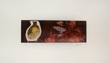 Bird by Shi, Jihong, Etching