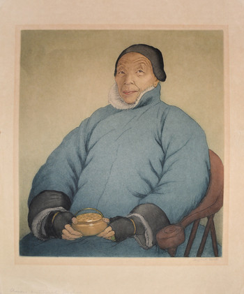 Chinese Matriarch Soochow by Keith, Elizabeth, Etching