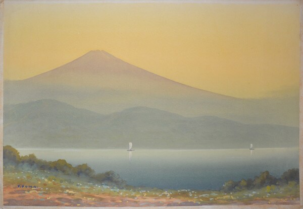 Mt. Fuji, Watercolor