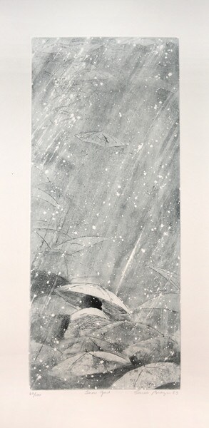 Snow Gust by Brayer, Sarah, Aquatint