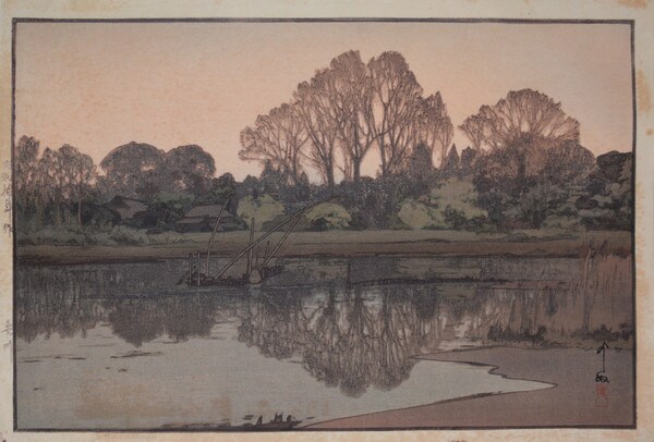 Yoshikawa by Yoshida, Hiroshi, Woodblock Print