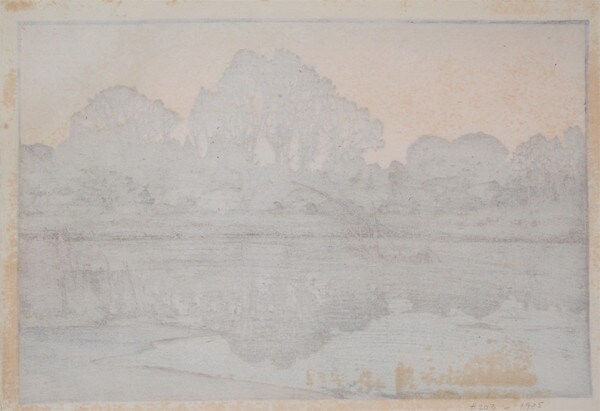 Yoshikawa by Yoshida, Hiroshi, Woodblock Print