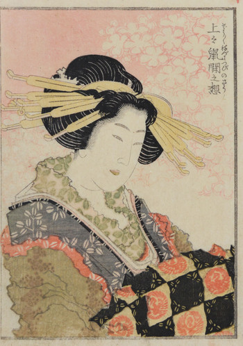 Good Showing by Hokusai, Woodblock Print