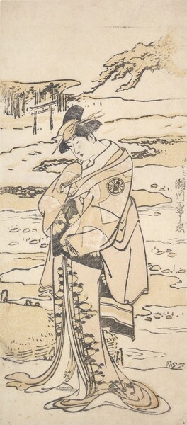 Kabuki Actor Segawa Kikunojo by Unsigned / Unknown Artist, Woodblock Print