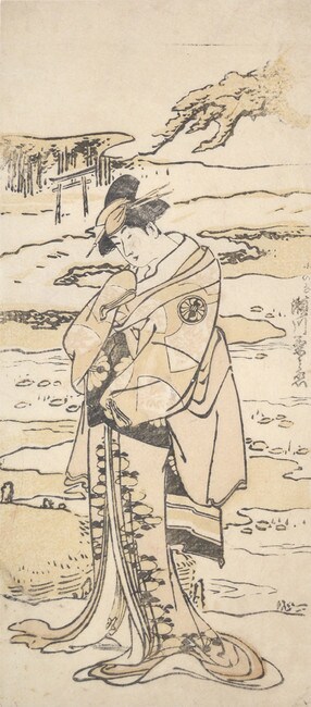 Kabuki Actor Segawa Kikunojo by Unsigned / Unknown Artist, Woodblock Print
