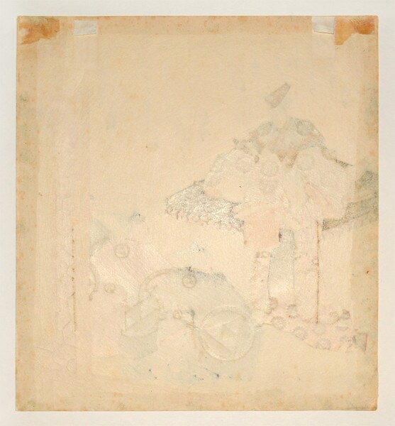 Hojo Yasutoki by Gakutei, Woodblock Print