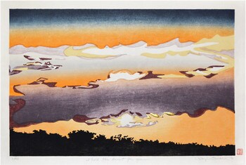 I hold this sunset for you by Howard, Daryl, Woodblock Print