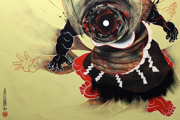 Yaoramusubi by Yamaguchi, Keisuke (OZ), Acrylic Painting