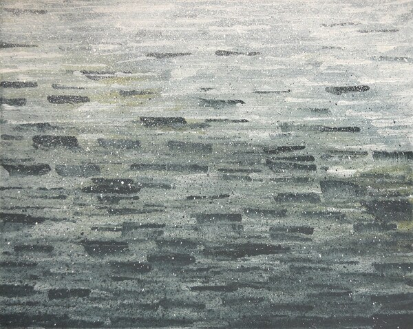 Middle Scenery: Lake by Yamaguchi, Keisuke (OZ), Acrylic Painting