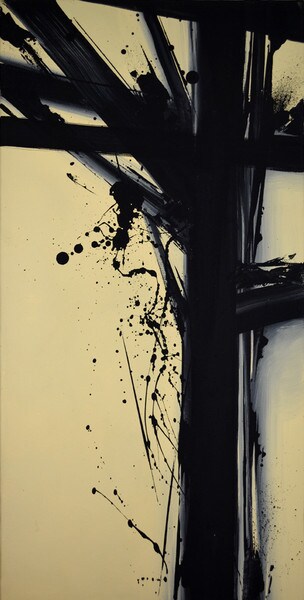 Black Sense by Yamaguchi, Keisuke (OZ), Acrylic Painting