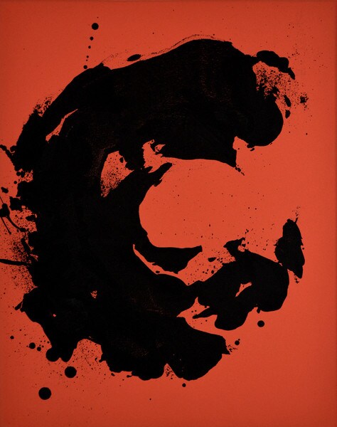 Gray Moon by Yamaguchi, Keisuke (OZ), Acrylic Painting