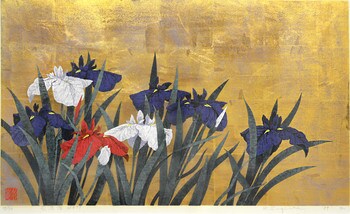 Iris No.81 by Sugiura, Kazutoshi, Silkscreen