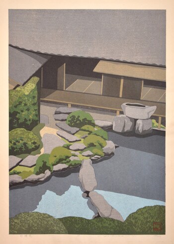 ChishakuIn by Ido, Masao, Woodblock Print