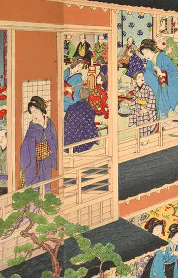 Chikanobu’s Beauties of the Meiji Era